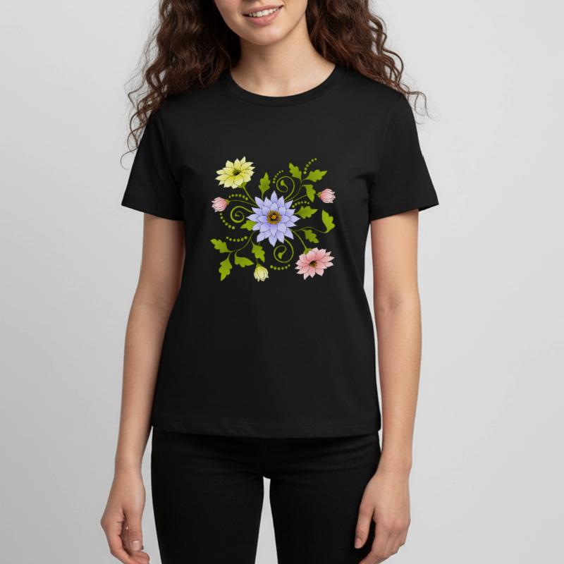 Fleur T-shirt Premium bio Ado
