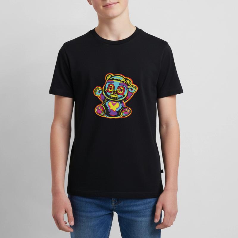 Horreur effrayant ours Halloween Monster Mash T-shirt Premium bio Ado