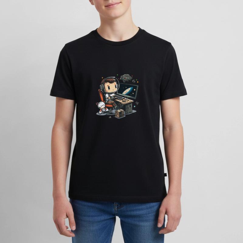 Cosmic Coding Teenager Premium Organic T-Shirt