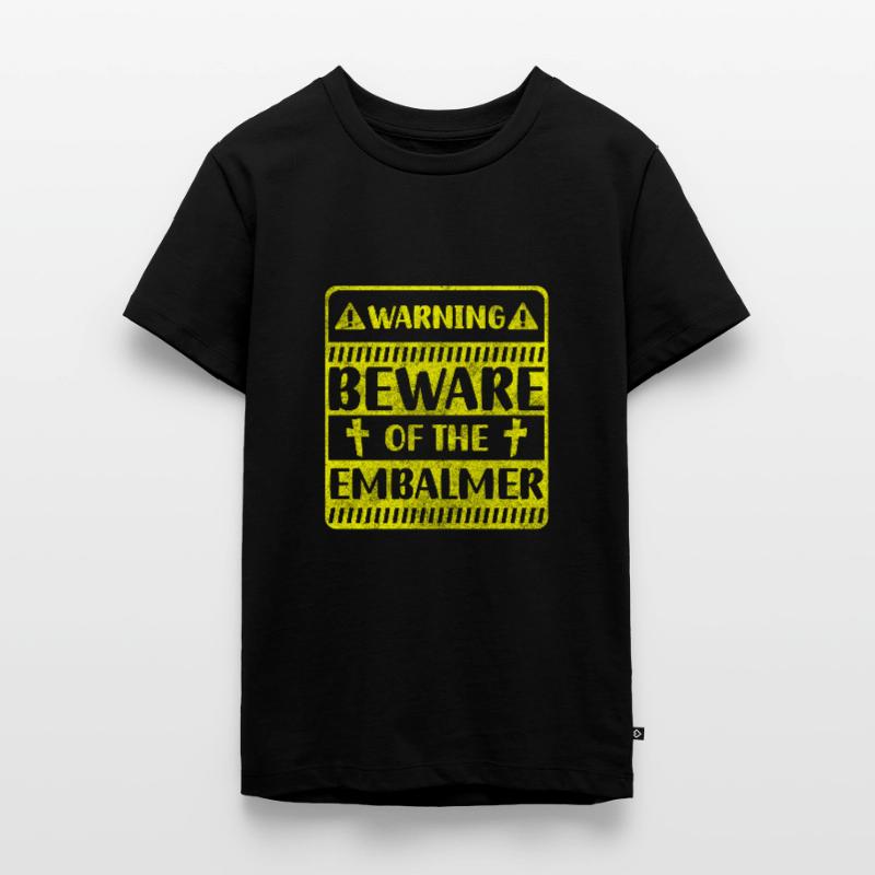 Bestatter Arbeit Sarg Leiche Teenager Premium Bio T-Shirt