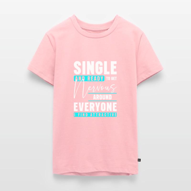 Partenaire amoureux célibataire T-shirt Premium bio Ado