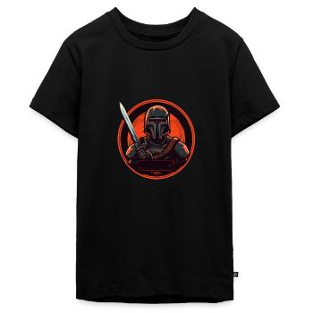 Choose Violence - Teenager Premium Bio T-Shirt - Schwarz - Vorne - AI Model Teenager Male light (155cm)