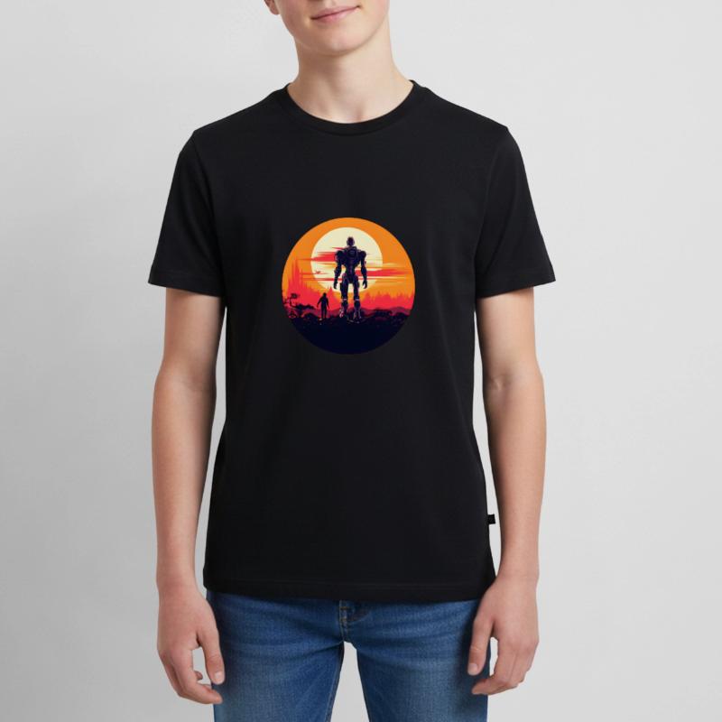 Sunset Allies Teenager Premium Organic T-Shirt