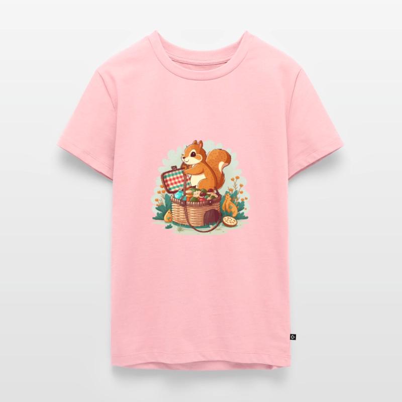 Picknick-Freunde Teenager Premium Bio T-Shirt