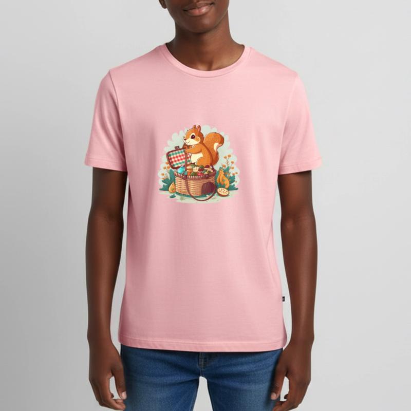 Picknick-Freunde Teenager Premium Bio T-Shirt