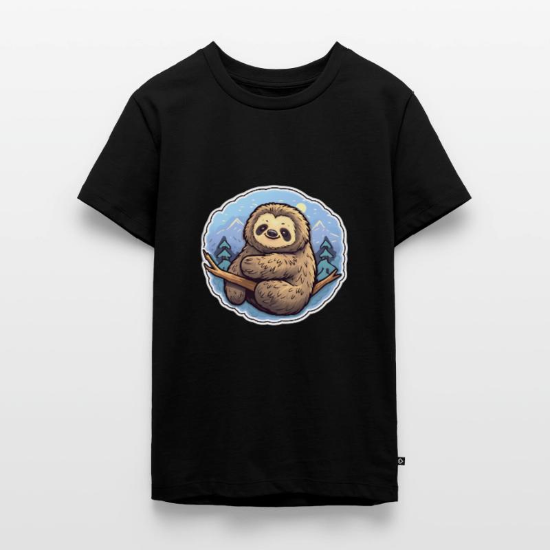 Relaxation paresseuse T-shirt Premium bio Ado