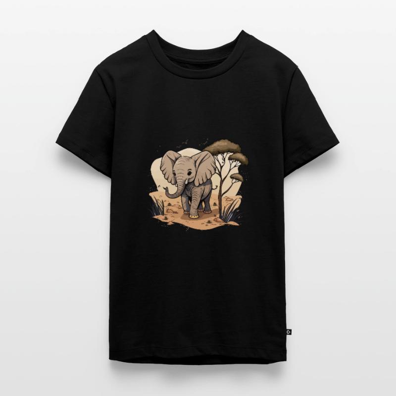 Riese der Savanne Teenager Premium Bio T-Shirt