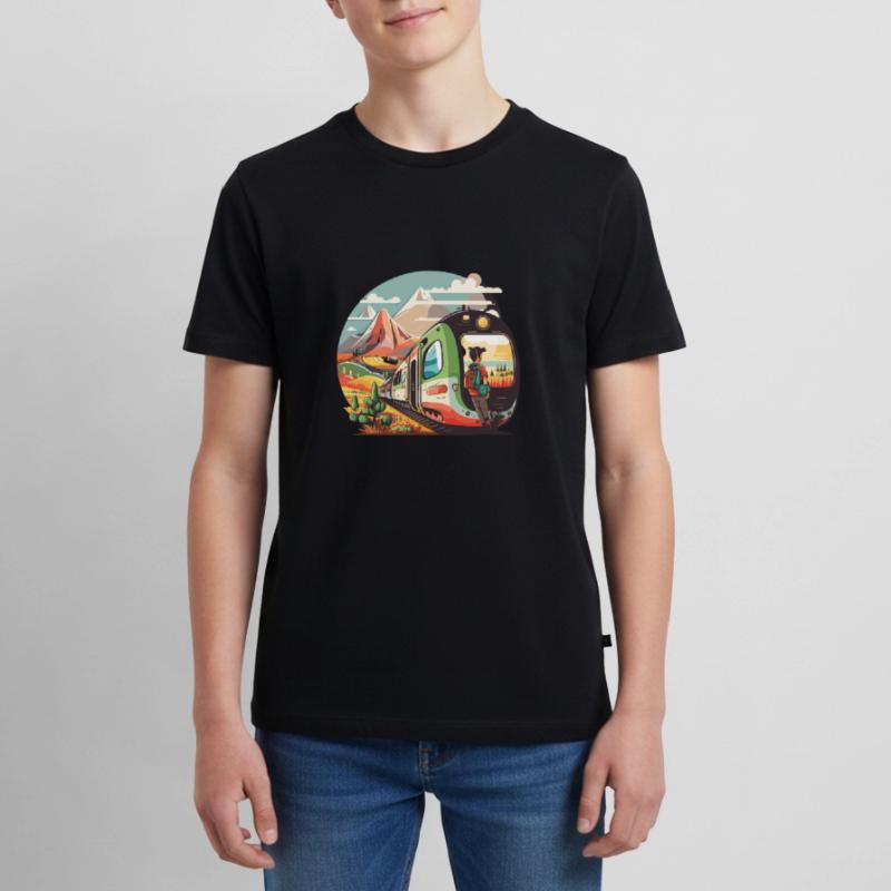 Ancient Wonders: Historical Journey Teenager Premium Organic T-Shirt