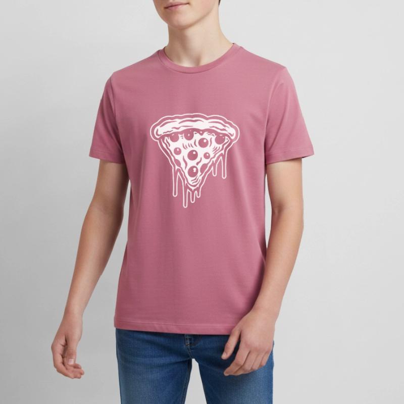 Pizza Restauration rapide Pizzeria T-shirt Premium bio Ado