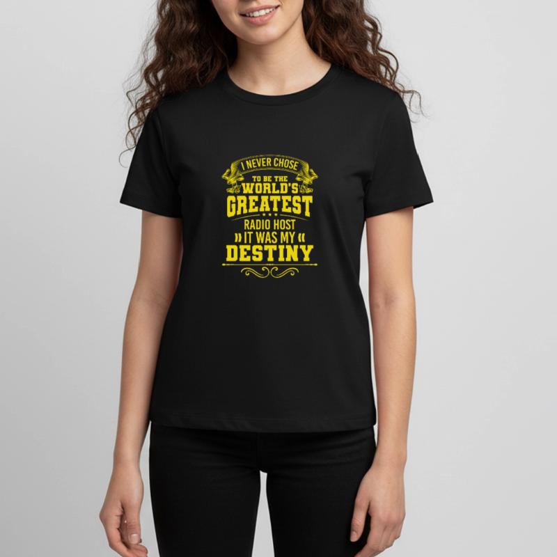 Fréquence de divertissement de podcast T-shirt Premium bio Ado