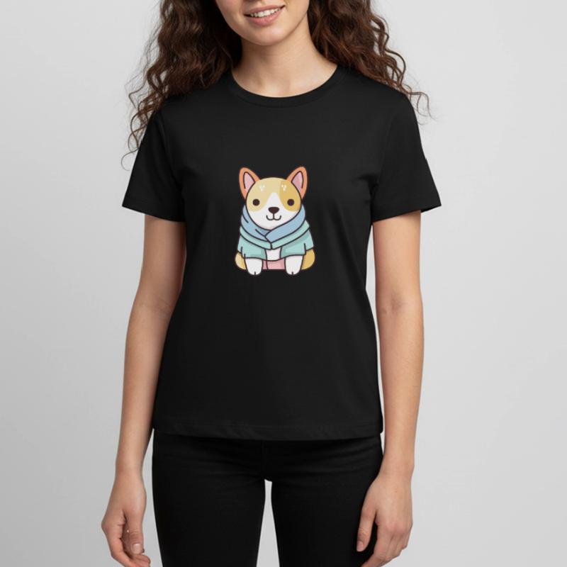 Dog - Kawaii Style Teenager Premium Organic T-Shirt