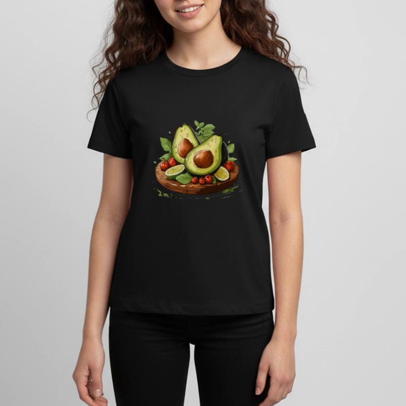 Avocado - Illustration Teenager Premium Bio T-Shirt