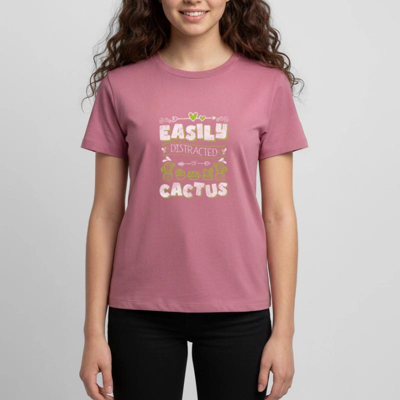 Cacti Prickly Gardener Sting Teenager Premium Organic T-Shirt