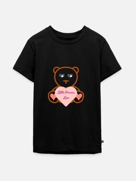 Little Princess Lena - Teenager Premium Organic T-Shirt - black