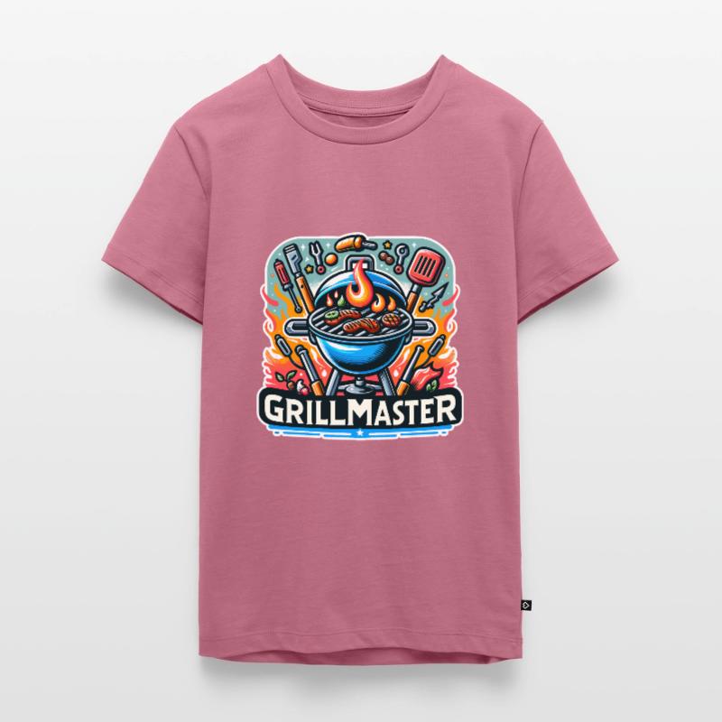 GrillMaster - Grill Illustration Teenager Premium Organic T-Shirt