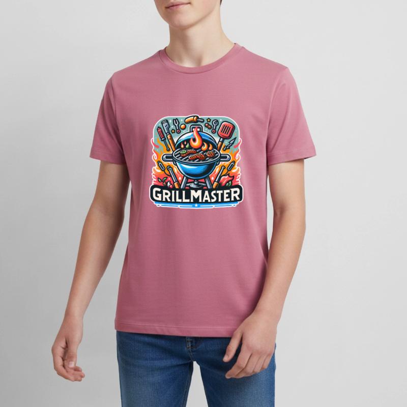 GrillMaster - Grill Illustration Teenager Premium Organic T-Shirt
