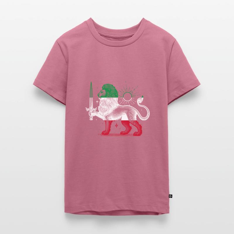Shir o Khorshid - Conception persane (iran) T-shirt Premium bio Ado