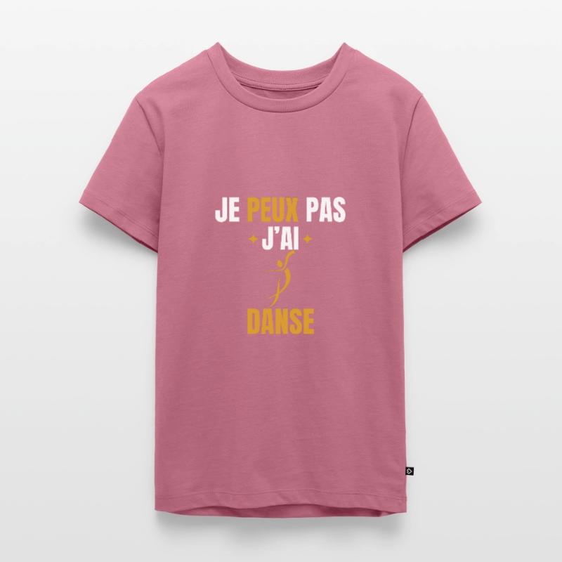 I can't I danced Teenager Premium Organic T-Shirt