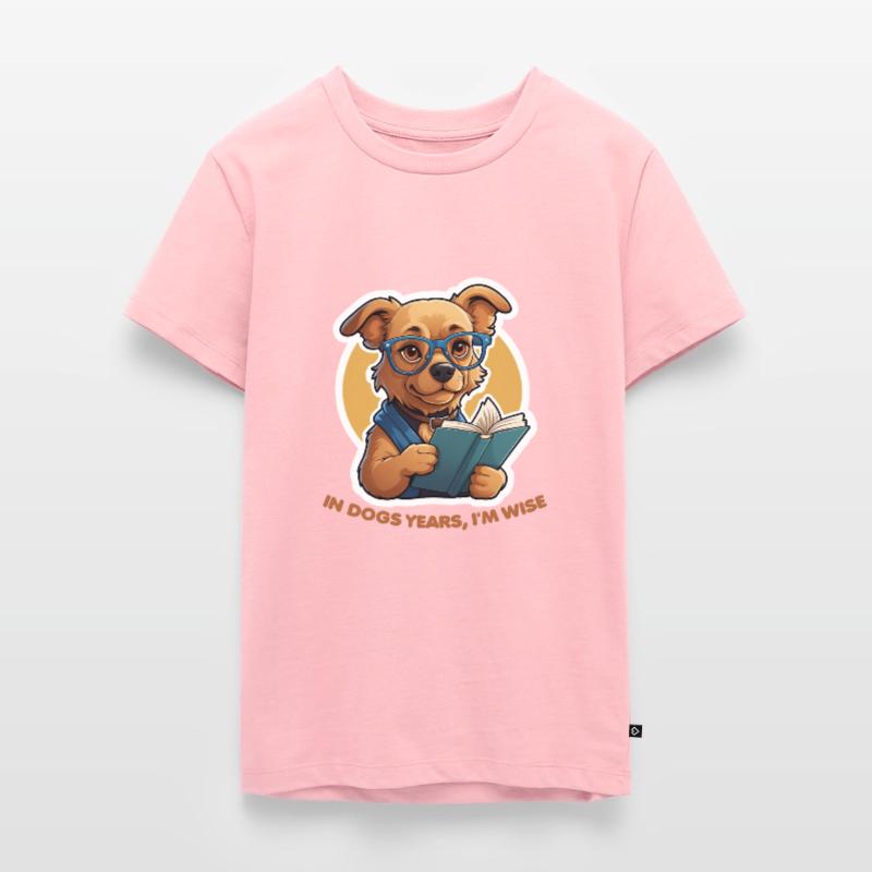 Sagesse canine T-shirt Premium bio Ado