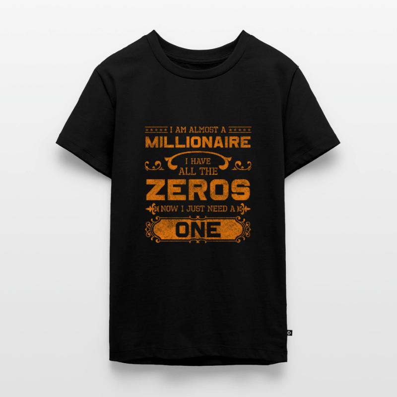 Richesse Millionnaire T-shirt Premium bio Ado