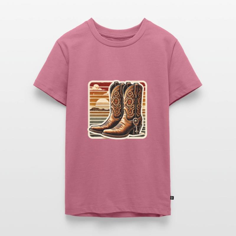 Linedance Geschenk Teenager Premium Bio T-Shirt