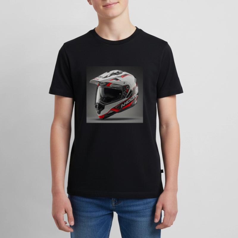 Sporty helmets for motorcycle enthusiasts Teenager Premium Organic T-Shirt