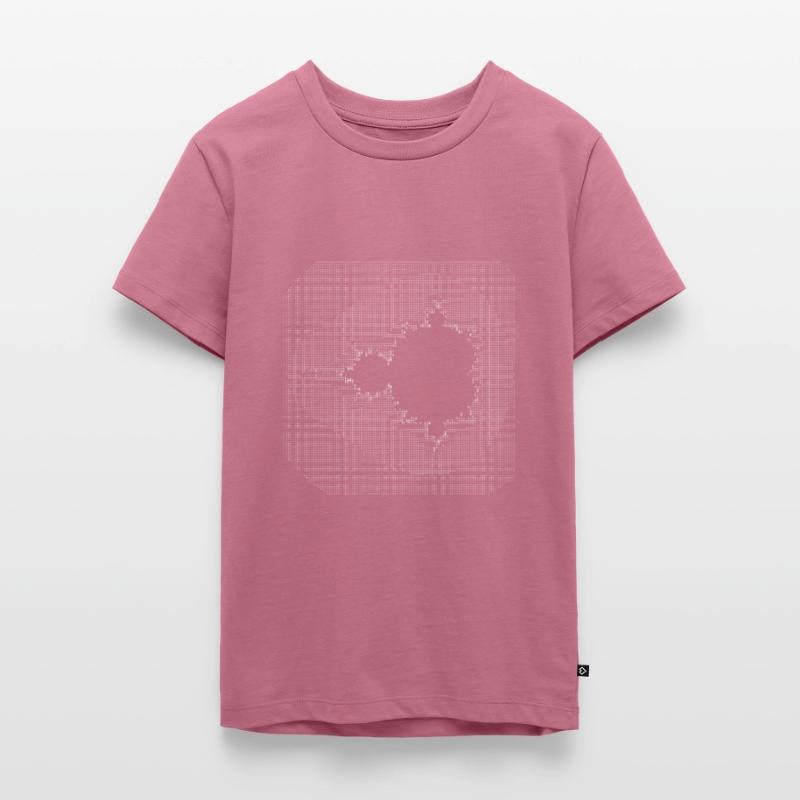 nerd mandelbrot ascii code programmer pc hacker IT Teenager Premium Bio T-Shirt