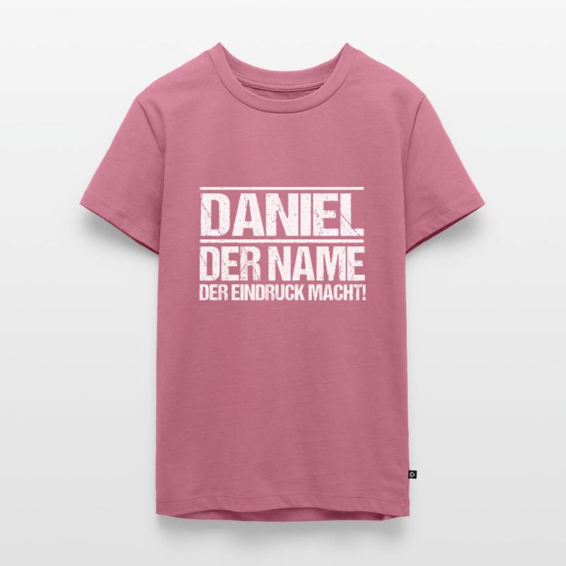 First name Daniel Teenager Premium Organic T-Shirt