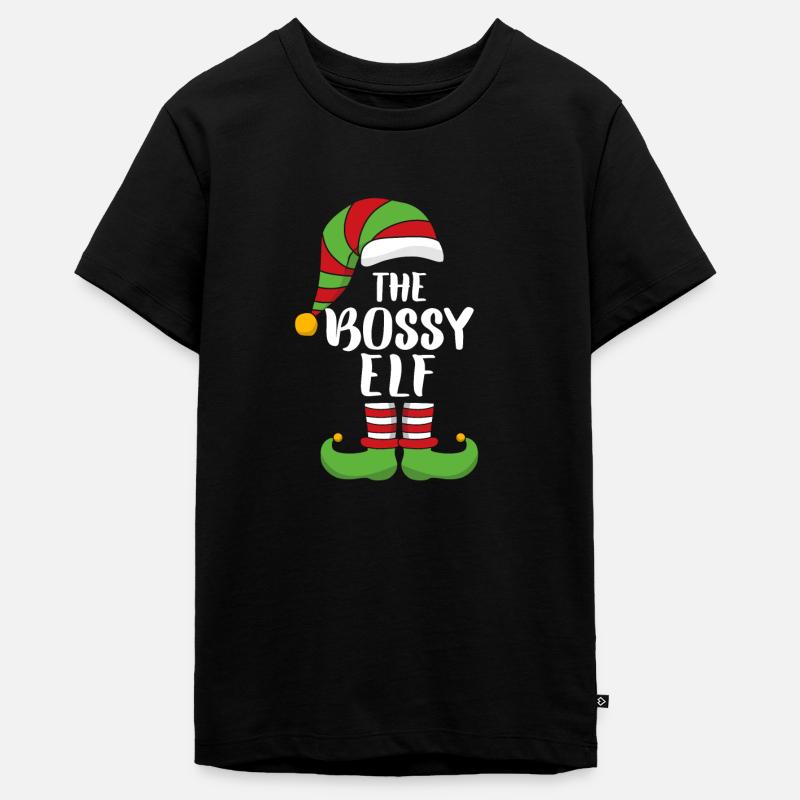 L'elfe autoritaire - T-shirt Premium bio Ado - noir