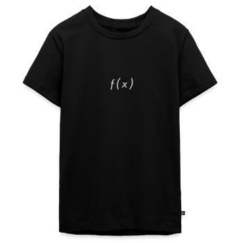 EL MIG FONCTION - T-shirt Premium bio Ado - noir - Devant - AI Model Teenager Male light (155cm)