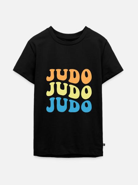 Judo - Teenager Premium Bio T-Shirt - Schwarz