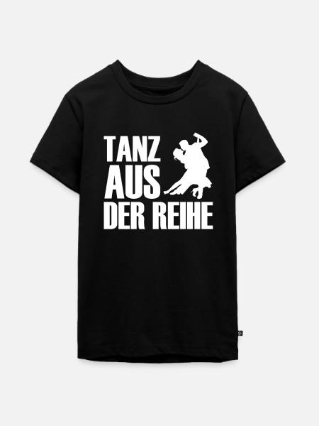 Tanzen Tänzer Tanz - Teenager Premium Bio T-Shirt - Schwarz