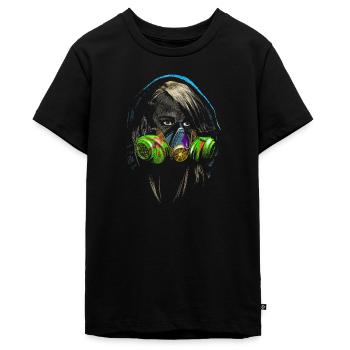 graffiti - Teenager Premium Bio T-Shirt - Schwarz - Vorne - AI Model Teenager Male light (155cm)