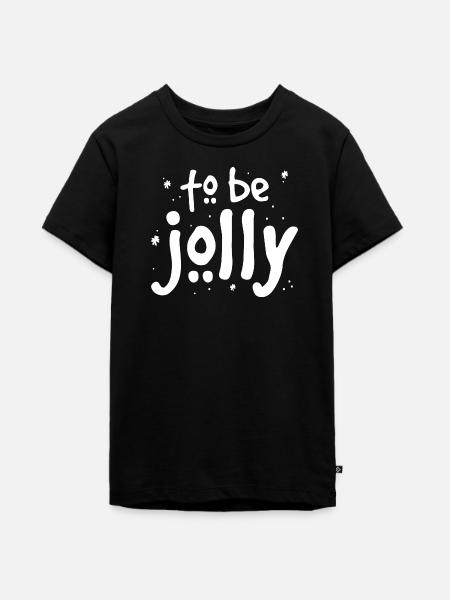 Vacances pour être joyeux - T-shirt Premium bio Ado - noir