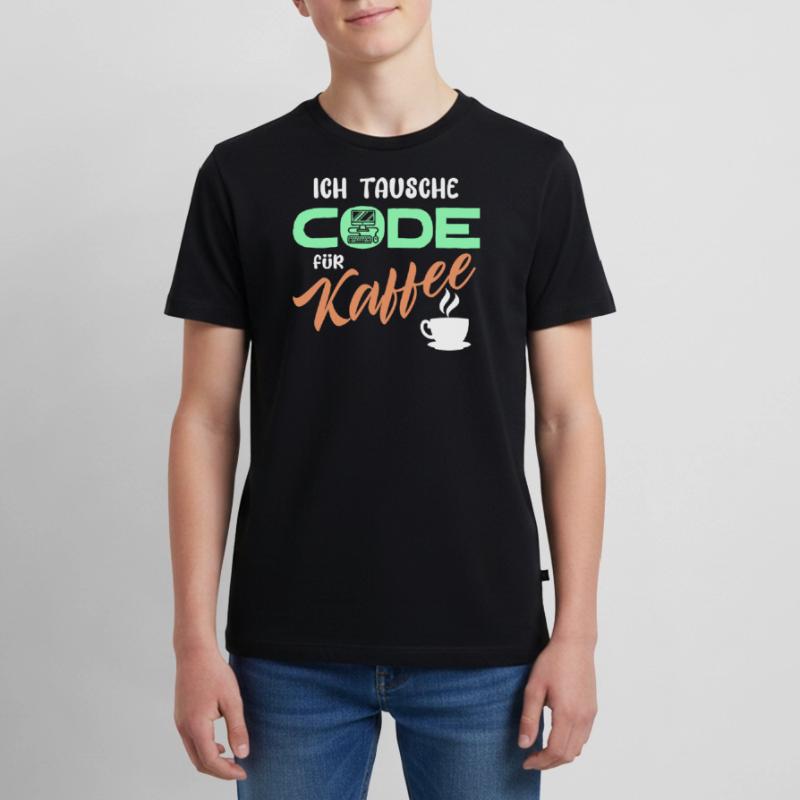 Code Developer Statement Programmer Computer Teenager Premium Organic T-Shirt