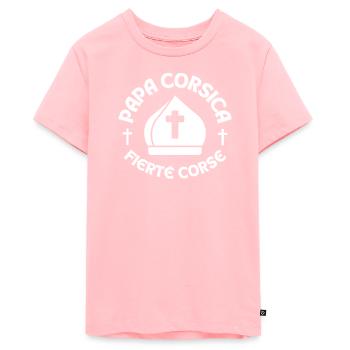 pape, Corse, île de beauté - T-shirt Premium bio Ado - rose - Devant