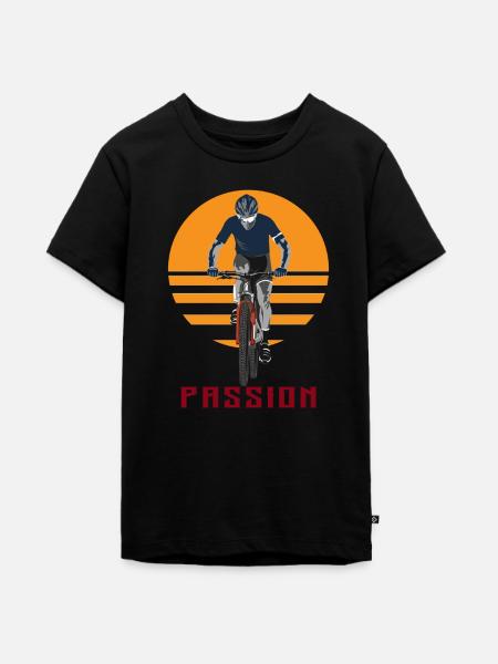 Bike - Teenager Premium Bio T-Shirt - Schwarz