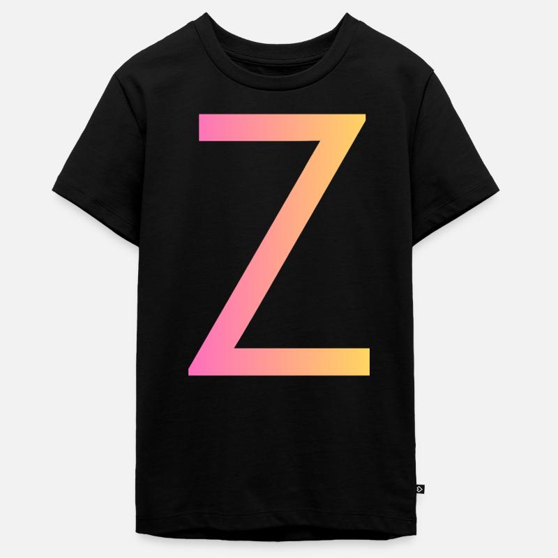 z - T-shirt Premium bio Ado - noir