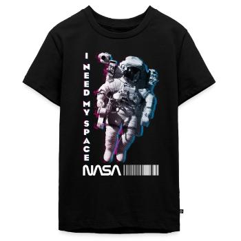 NASA Astronaut Mit Witzigem Spruch I Need My Space - Teenager Premium Bio T-Shirt - Schwarz - Vorne - AI Model Teenager Male light (155cm)