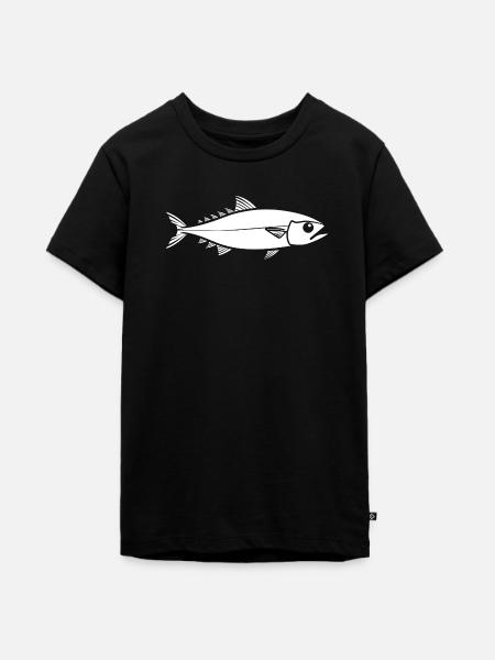 Forelle - Teenager Premium Bio T-Shirt - Schwarz