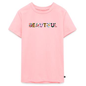Wunderschön blühend - Teenager Premium Bio T-Shirt - Rosa - Vorne