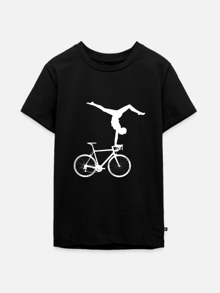 Kunstrad - Teenager Premium Bio T-Shirt - Schwarz