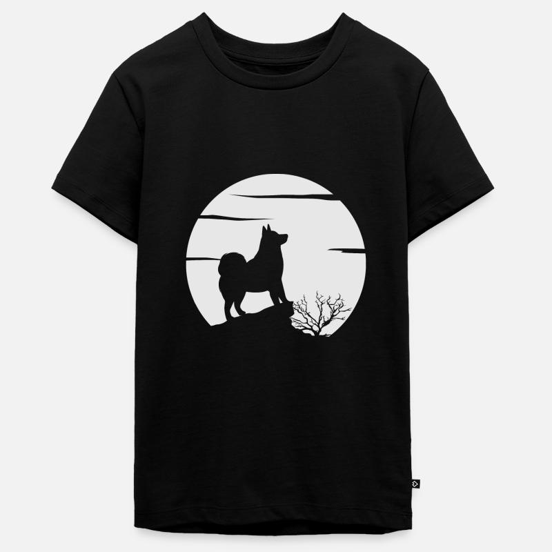 Chien Malamute d’Alaska - T-shirt Premium bio Ado - noir