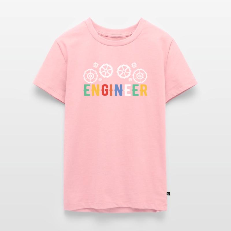 Engineer Brain Mechanical Engineering Electrical Engineering Math Teenager Premium Organic T-Shirt