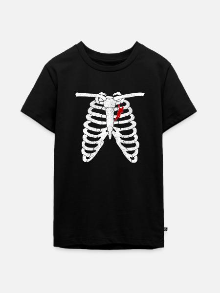 Handball Handballer Geschenk Geschenkidee - Teenager Premium Bio T-Shirt - Schwarz