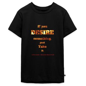 Lucifer Morningstar - T-shirt Premium bio Ado - noir - Devant - AI Model Teenager Male light (155cm)