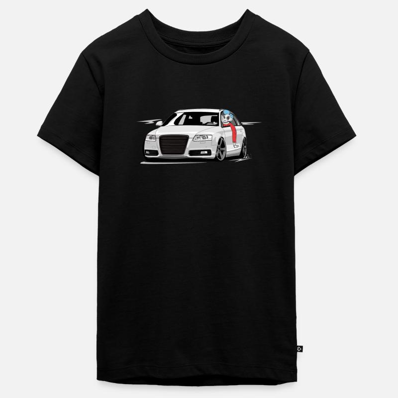 RS6 C6 A6 4F Skulldriver - T-shirt Premium bio Ado - noir