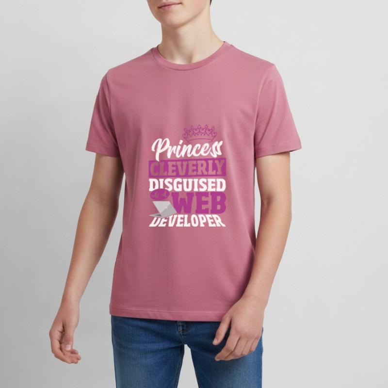 Developer Computer Geek HTML Programmer Daughter Teenager Premium Bio T-Shirt