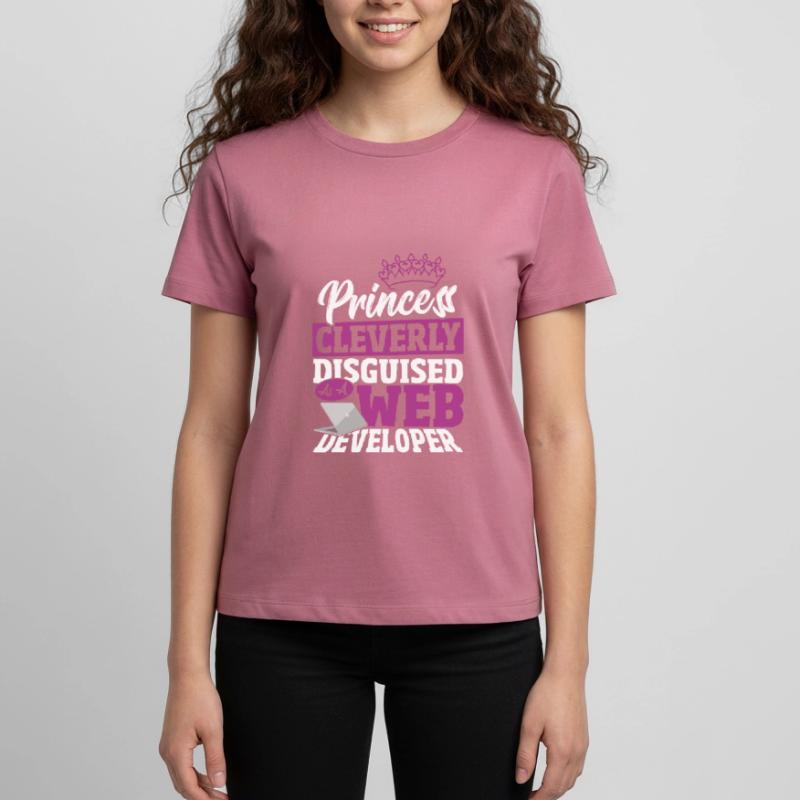 Developer Computer Geek HTML Programmer Daughter Teenager Premium Bio T-Shirt