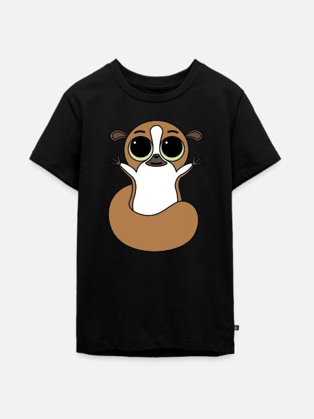 Mice lemur - Teenager Premium Organic T-Shirt - black